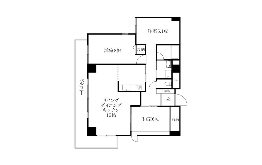 ロイヤルメゾン岩崎町